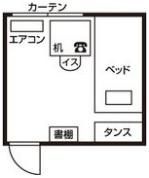 ドーミー吹上公園の間取り画像