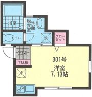 Nuage井土ヶ谷の間取り画像