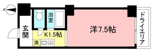 エクセルハイツの間取り画像