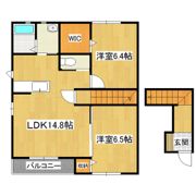 パークハイツE棟の間取り画像