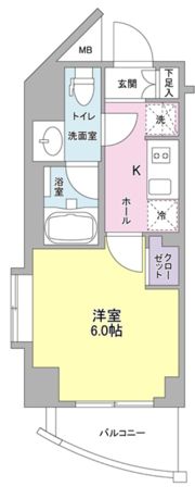 プラース千代田富士見の間取り画像