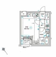 ベルシードステアーアルファ西日暮里の間取り画像