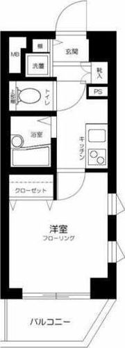 メインステージ恵比寿東の間取り画像