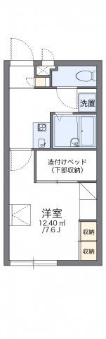 レオパレスカメリアの間取り画像