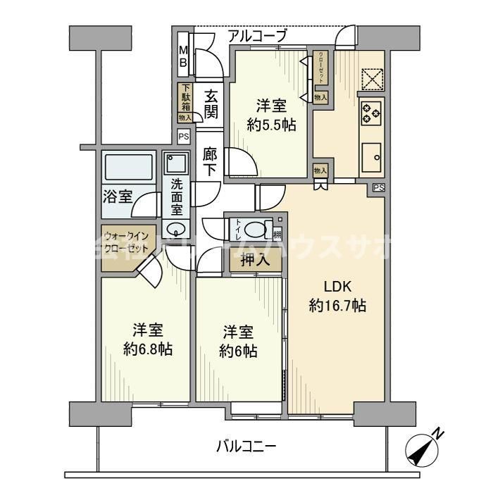 間取図