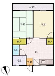 サンハイツ宇田川の間取り画像