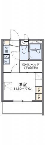 レオパレスグリシーナの間取り画像