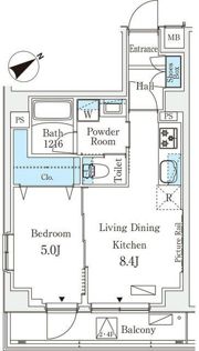 STANDZ高井戸の間取り画像