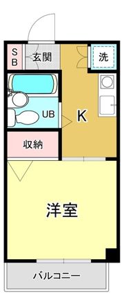 エステート浦賀の間取り画像