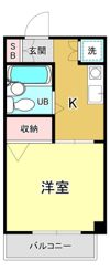エステート浦賀の間取り画像