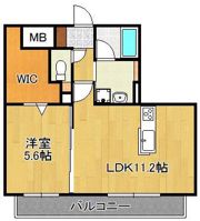 サンシャインタワー陣原の間取り画像