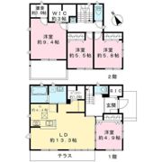 仮称）Novガーデンハウス谷田部 D棟の間取り画像