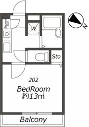 West Woodの間取り画像