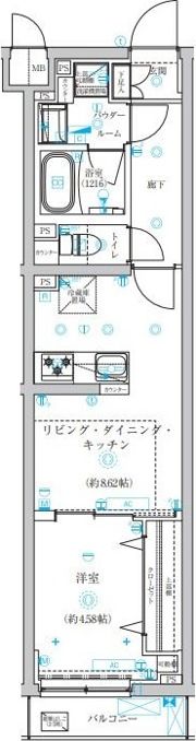 アーバンパーク成増Ⅱの間取り画像