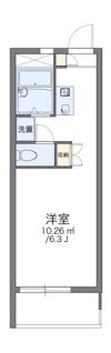 レオパレスグリーンハイツBの間取り画像