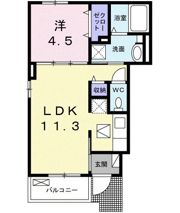 ボヌールの間取り画像