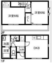 ブラン上吉田の間取り画像