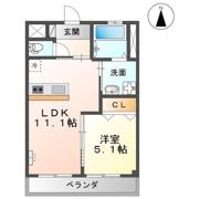 メゾン ラ・セーヌⅡの間取り画像
