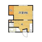 三島コーポIIの間取り画像