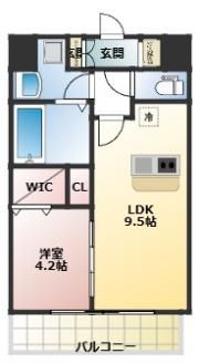 STANDZ新大阪の間取り画像