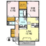ベストオーシャン Dの間取り画像