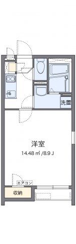 クレイノサンライズ楠の間取り画像