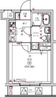 レンティーヴァ綾瀬の間取り画像