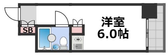 朝日プラザ天王寺東ピエ・タ・テールの間取り画像