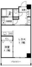 近江レジデンス4号館の間取り画像