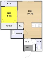 Mon Reve（モン・レーヴ）の間取り画像