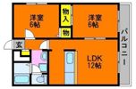 クレアの間取り画像