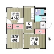 下佐野第1コーポの間取り画像