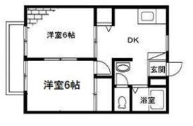 メゾンテヅカ Aの間取り画像