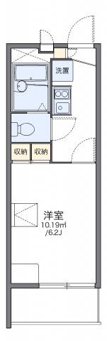 レオパレスハピネスの間取り画像