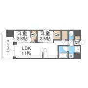 コンフォリア・リヴ淡路町一丁目の間取り画像