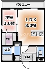 パロス門真の間取り画像