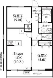 リブリ・Ajisaiの間取り画像