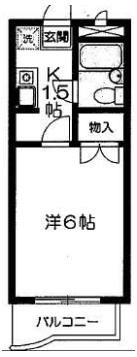 シーサイド金沢の間取り画像