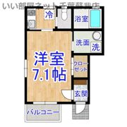 タウンハウス大森の間取り画像
