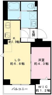 フラッツ平河町（東京ゼロエミッションハウス）の間取り画像
