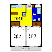 メゾン・ド・フルールの間取り画像