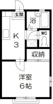 ジェイハウス大久保の間取り画像