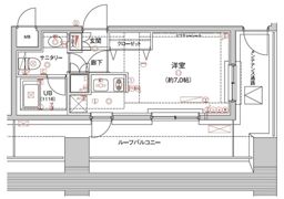 アクロス新宿の間取り画像