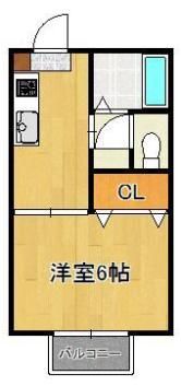 クレアール青山の間取り画像