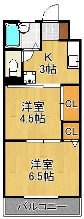 ラポールIIの間取り画像