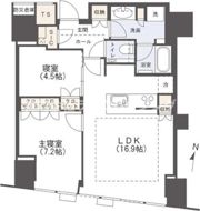 Brillia Tower堂島の間取り画像