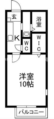 メルヴェーユ東静岡 A棟の間取り画像