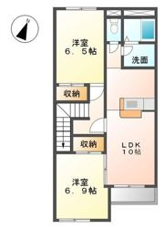 in Bound（インバウンド）の間取り画像