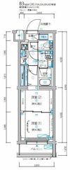 メインステージ成増Ⅱの間取り画像