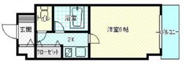 コスモハイツシバタⅡの間取り画像